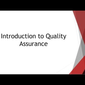 Introduction to Quality Assurance