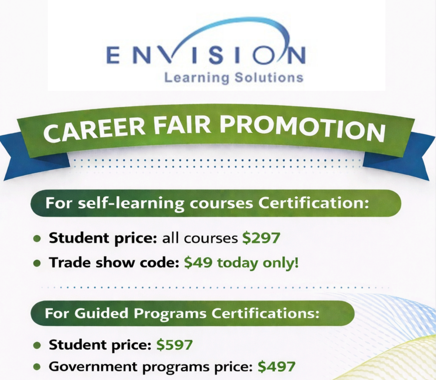 Career Fair Offer